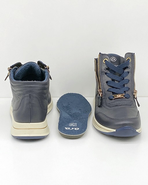 Damskie buty nad kostkę Ara 12-24808 Osaka 2.0, regulowana